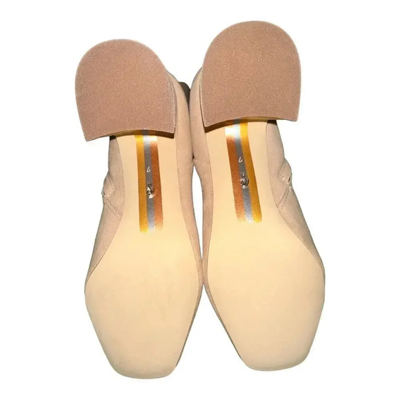 Sam Edelman Faren Square Toe High Heel Suede Knee High Boots - Picture 4 of 9